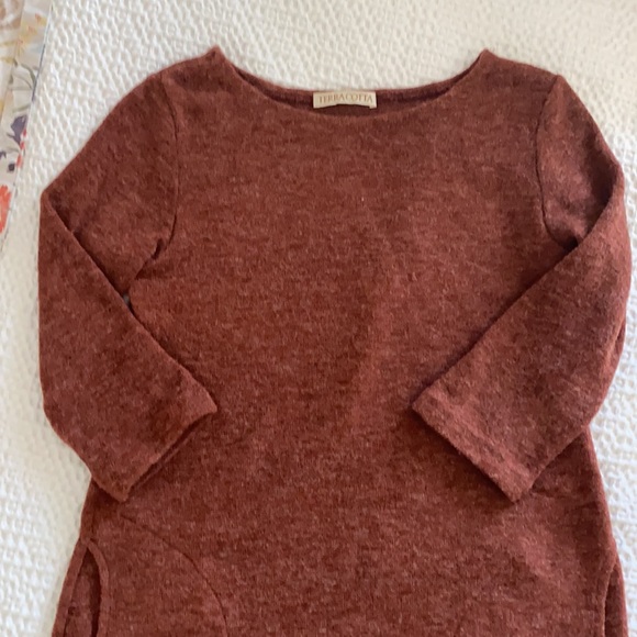 Terracotta Tunic sz S Made in Canada - Picture 3 of 4